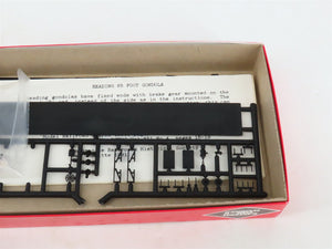 LOT of 2 HO Scale Eastern Car Works Kits RDG Reading Railroad 65' Gondolas