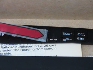 LOT of 2 HO Scale Eastern Car Works Kits RDG Reading Railroad 65' Gondolas