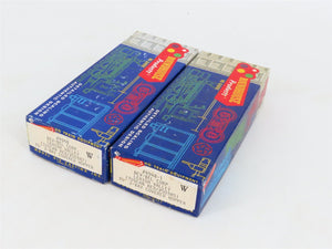 LOT of 2 HO Scale Roundhouse Bev-Bel MDC Kits LV Lehigh Valley 35' 2-Bay Hoppers