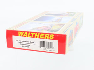 HO Scale Walthers Kit #932-5500 Undecorated 25-Ton Industrial Crane Car