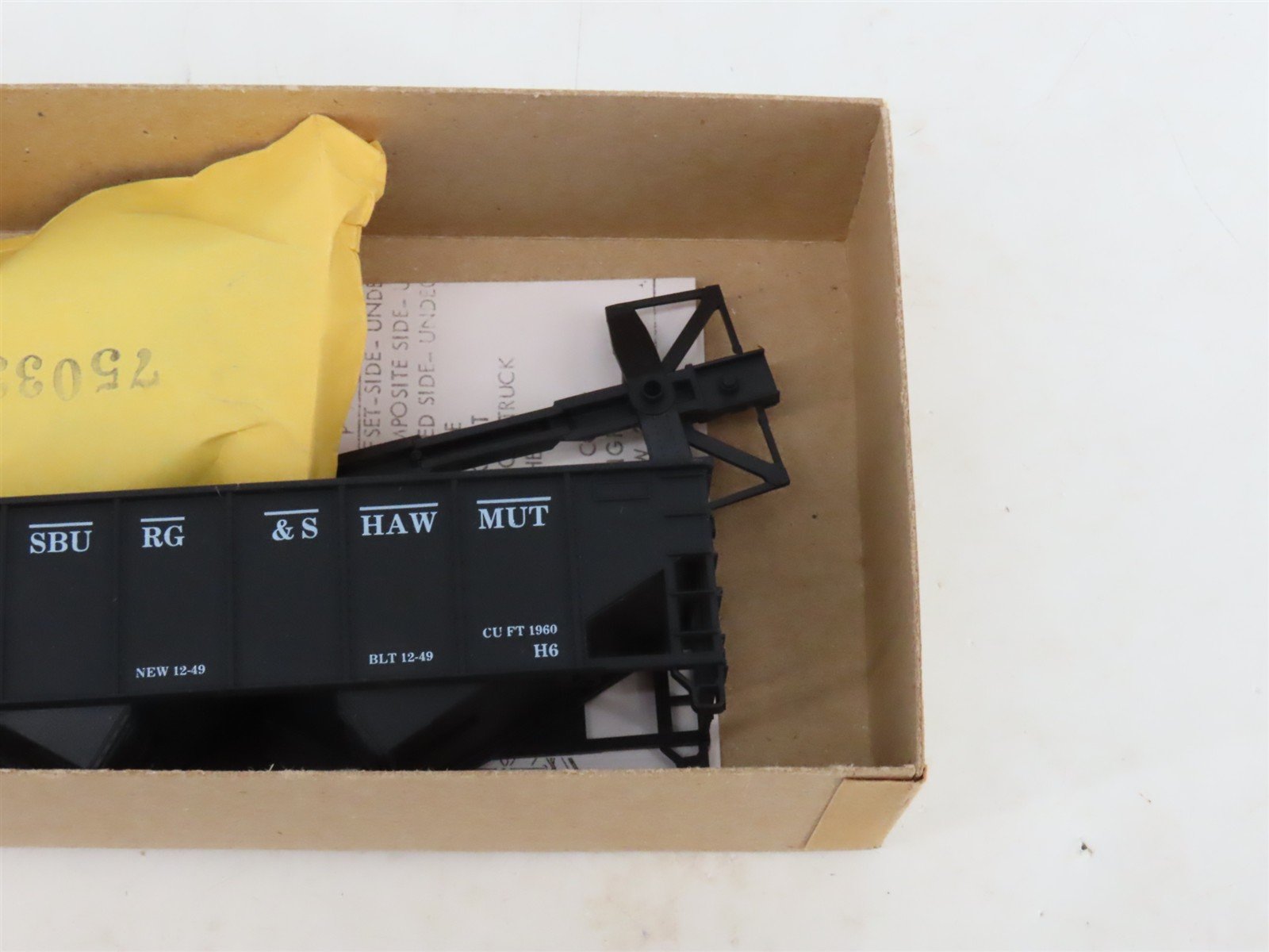 LOT of 3 HO Athearn K&D Hobby Distributors Kits P&S Pittsburgh & Shawmut Hoppers