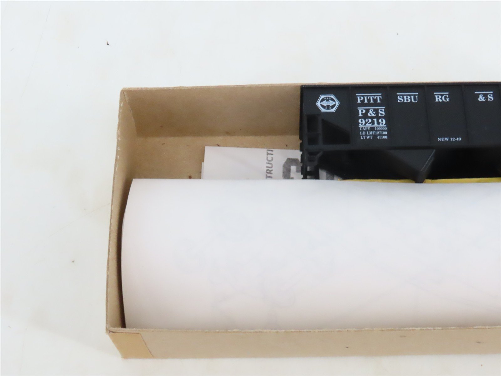 LOT of 3 HO Athearn K&D Hobby Distributors Kits P&S Pittsburgh & Shawmut Hoppers