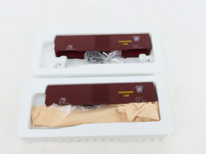 LOT of 7 HO Scale Con-Cor Kits PRR/SP/RDG/NW Railroad Box Cars & Gondolas