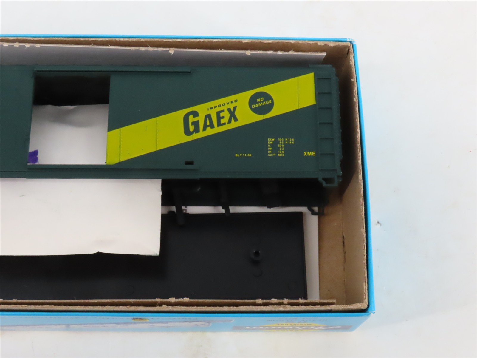 LOT of 4 HO Scale Athearn Third Rail Graphics Kits PRR Pennsylvania 50' Box Cars