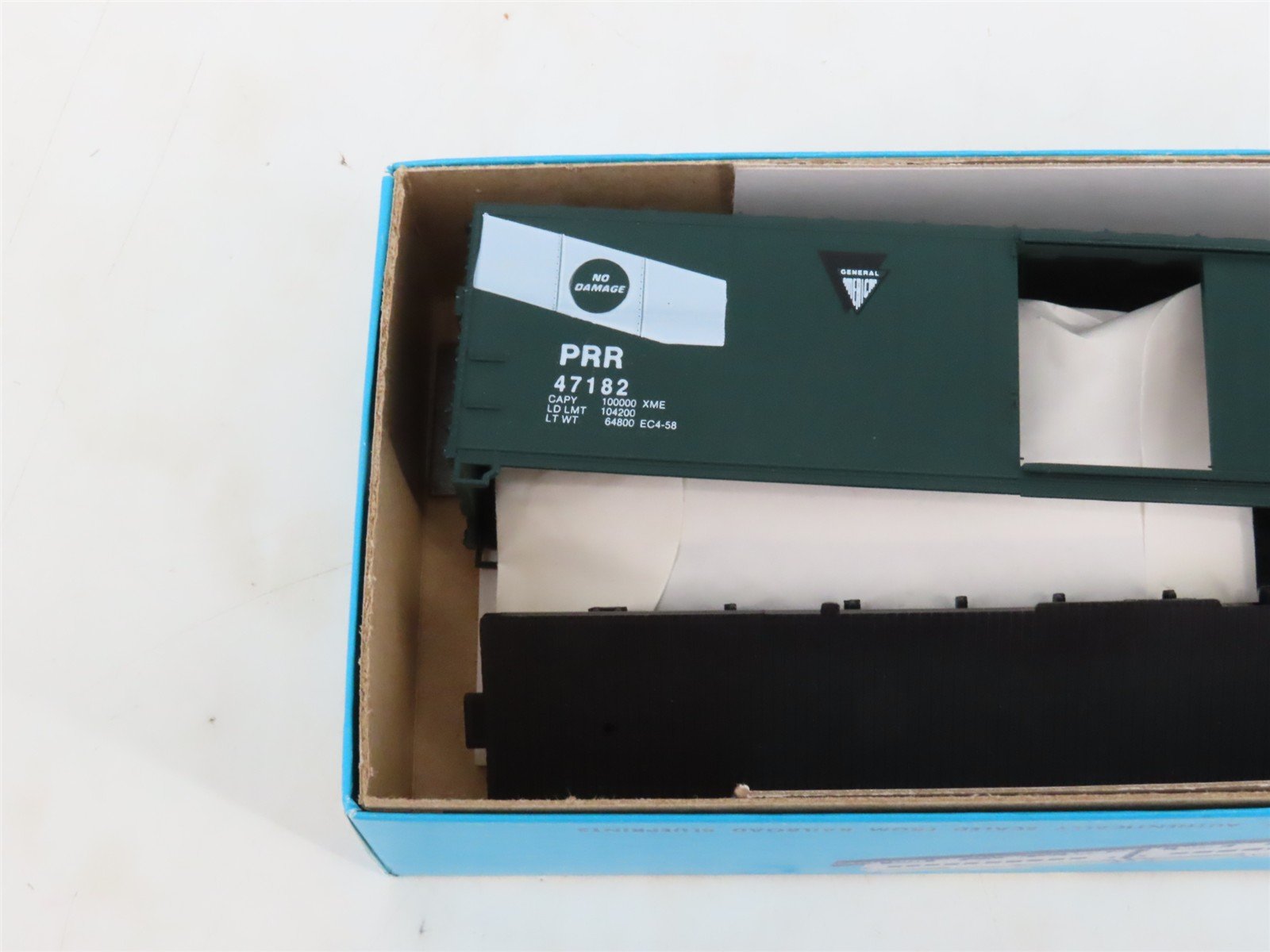 LOT of 4 HO Scale Athearn Third Rail Graphics Kits PRR Pennsylvania 50' Box Cars