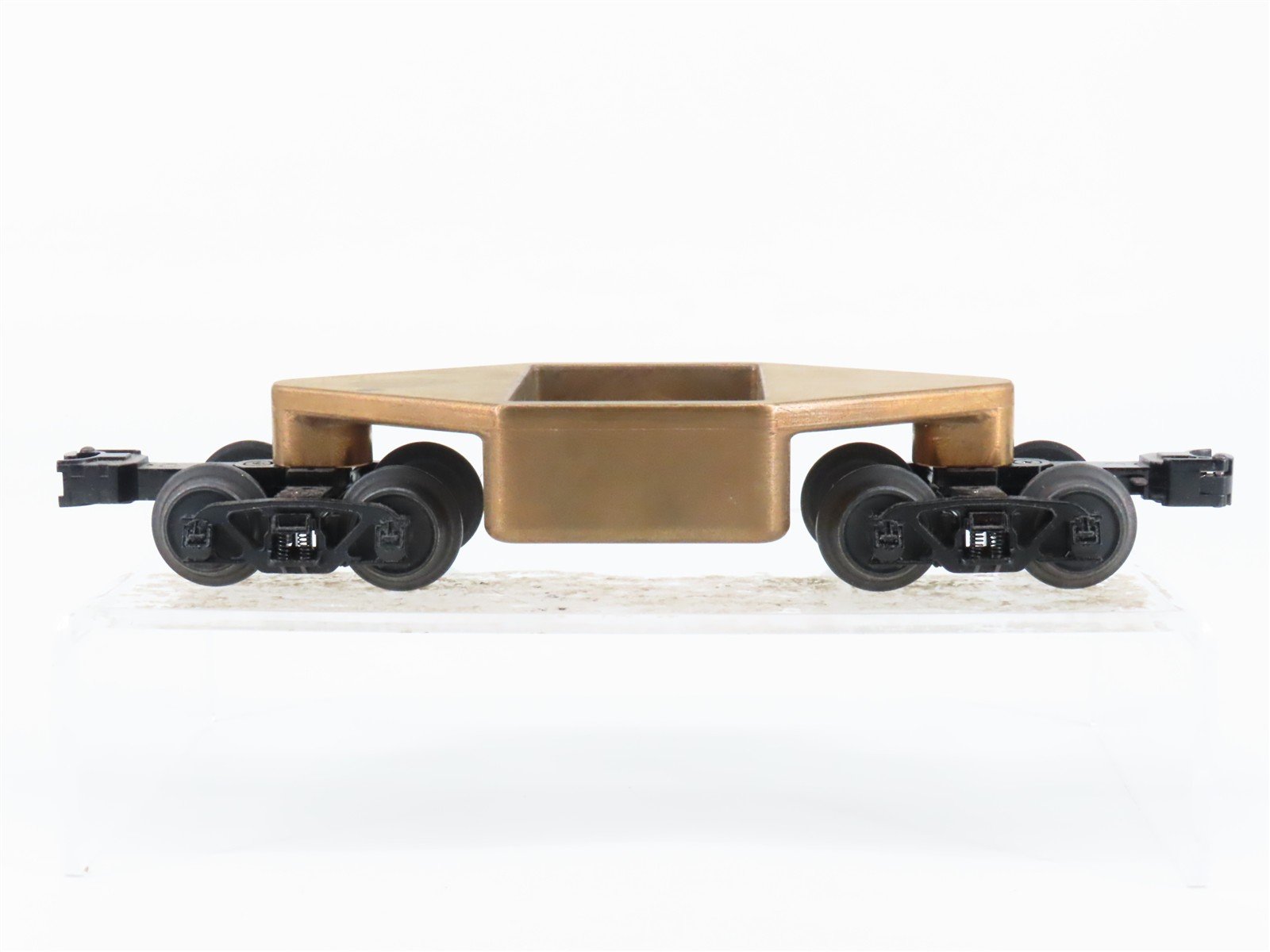O Gauge 3-Rail Undecorated BRASS Track Cleaning Car