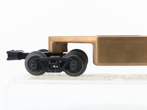 O Gauge 3-Rail Undecorated BRASS Track Cleaning Car