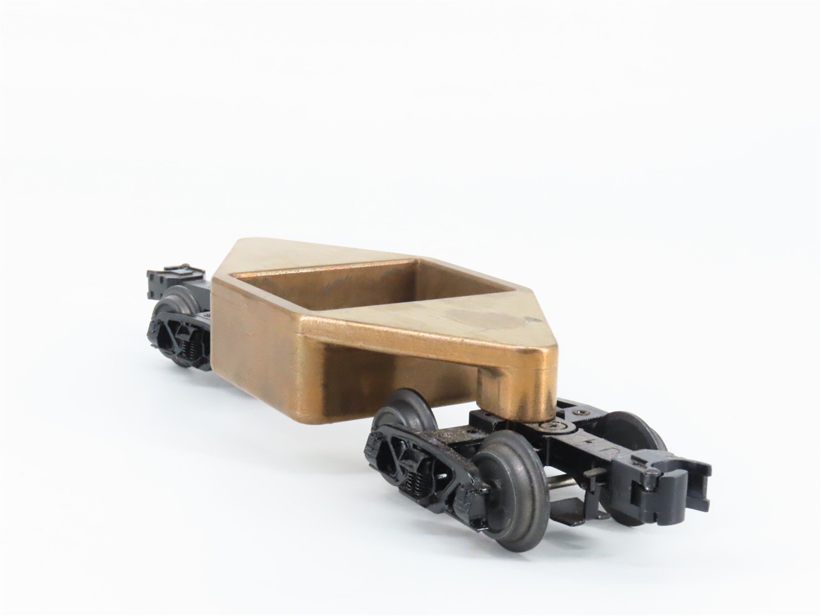 O Gauge 3-Rail Undecorated BRASS Track Cleaning Car