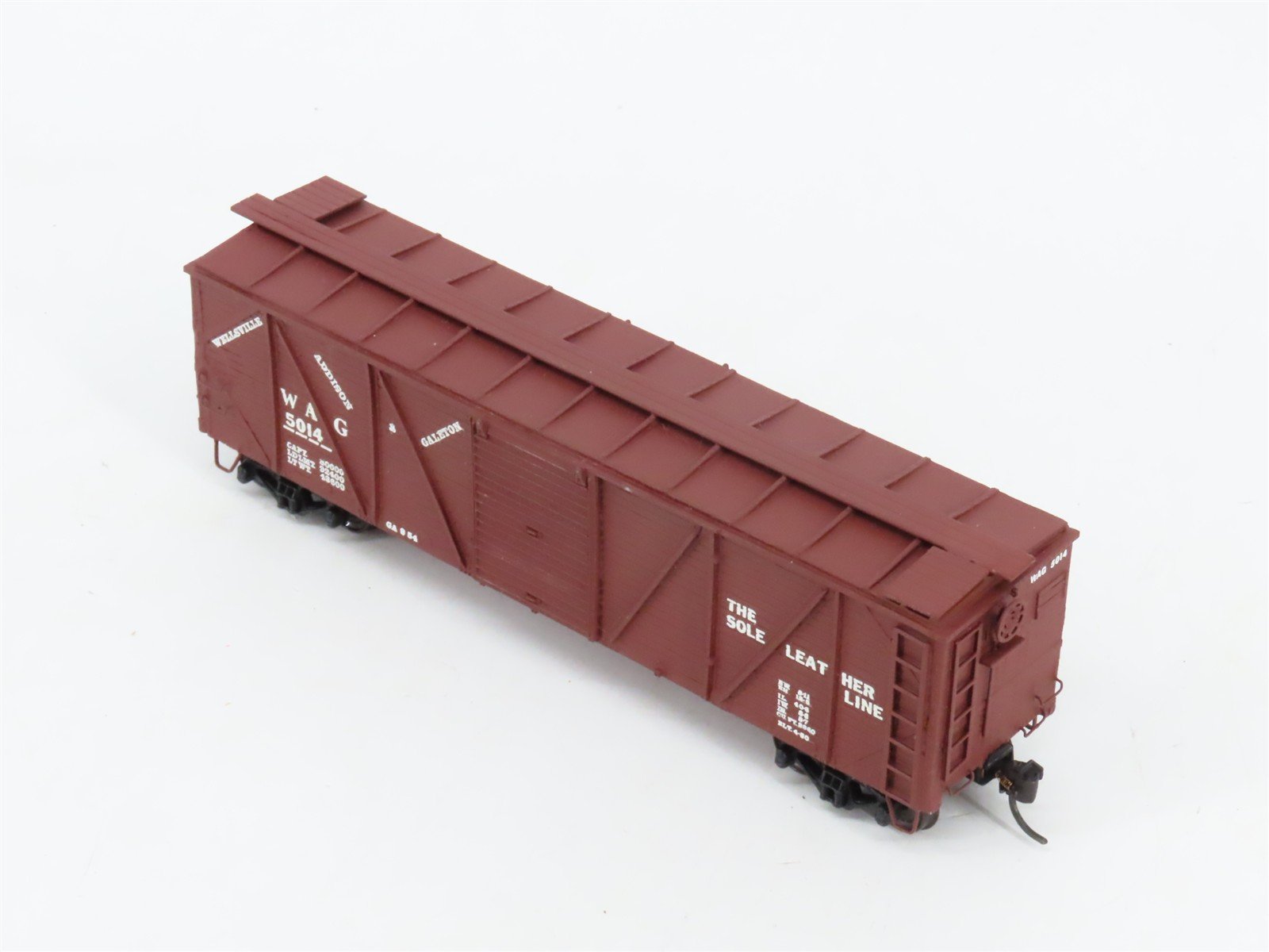 HO Scale Funaro & Camerlengo WAG 40' XM Box Car #5014 - Custom
