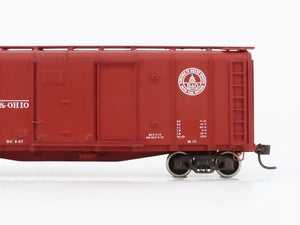 HO Scale Pro Custom Hobbies B&O 40' Wagon Top Box Car #370507 - Custom