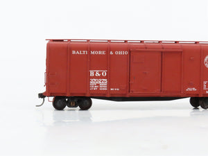 HO Scale Pro Custom Hobbies 1001 B&O 40' Wagon Top Box Car #370275 - Custom