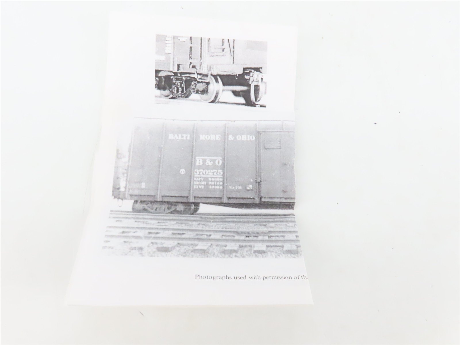 HO Scale Pro Custom Hobbies 1001 B&O 40' Wagon Top Box Car #370275 - Custom