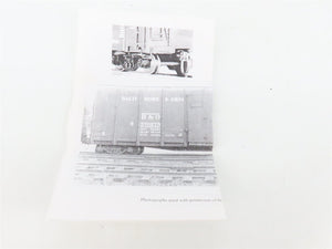 HO Scale Pro Custom Hobbies 1001 B&O 40' Wagon Top Box Car #370275 - Custom