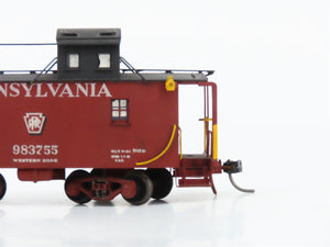 HO TID Trains Inc. BRASS PRR Pennsylvania Offset Cupola Caboose #983755 - Custom