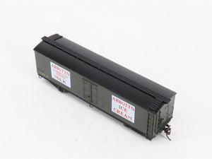 HO Scale Roundhouse 84614 ADX Abbotts Milk & Ice Cream 40' Wood Milk Car #12