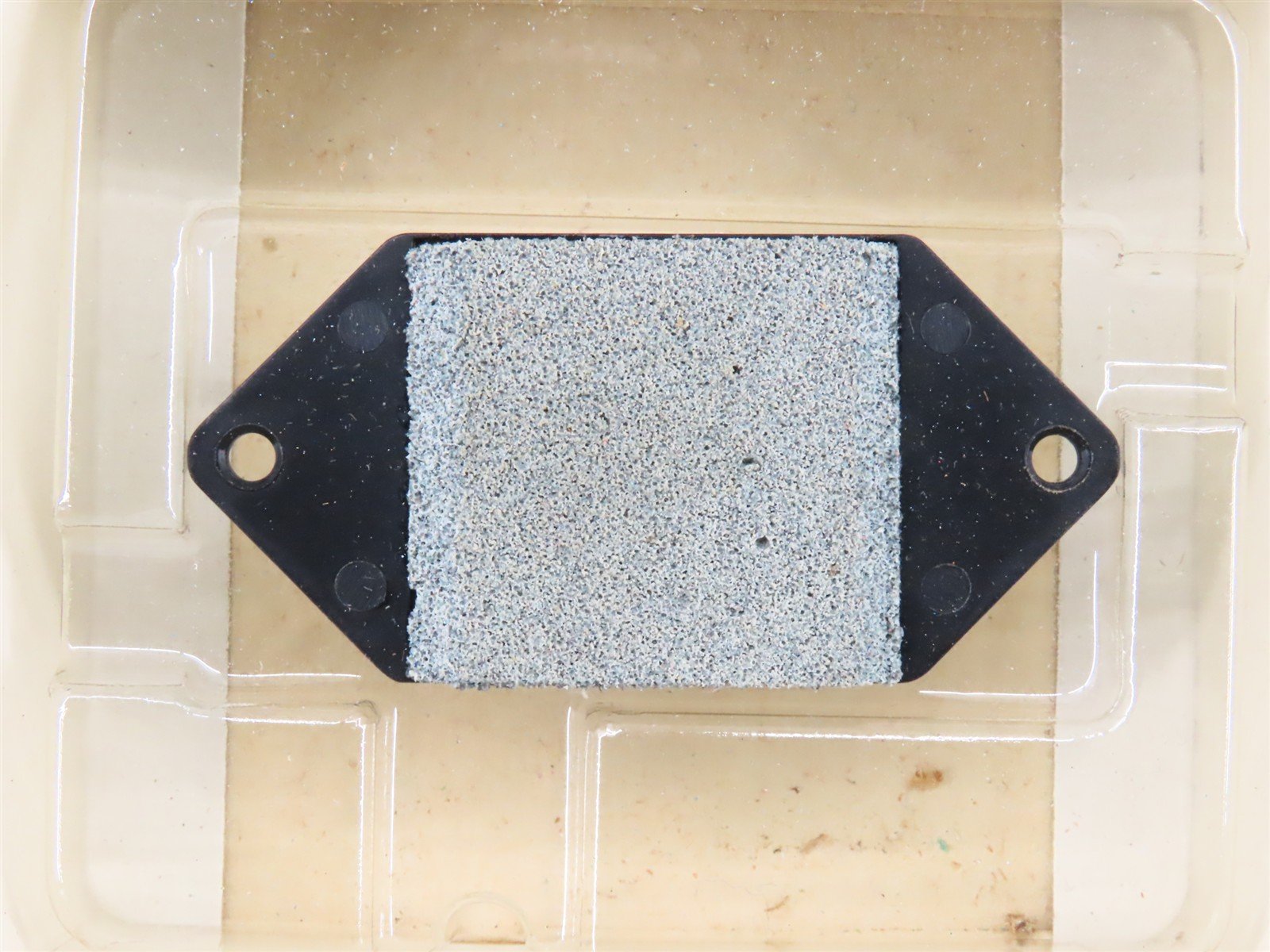 HO Roco RBMX Burlington Northern Reefer Track Cleaning Car #64040 w/Extra Pad