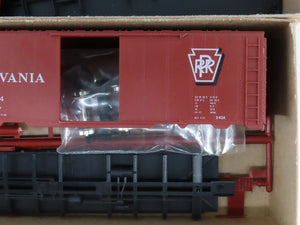LOT of 6 HO Scale C&BT Undecorated & PRR Pennsylvania 40' Boxcar Kits