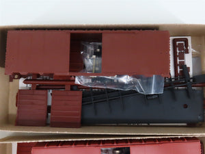 LOT of 6 HO Scale C&BT Undecorated & PRR Pennsylvania 40' Boxcar Kits