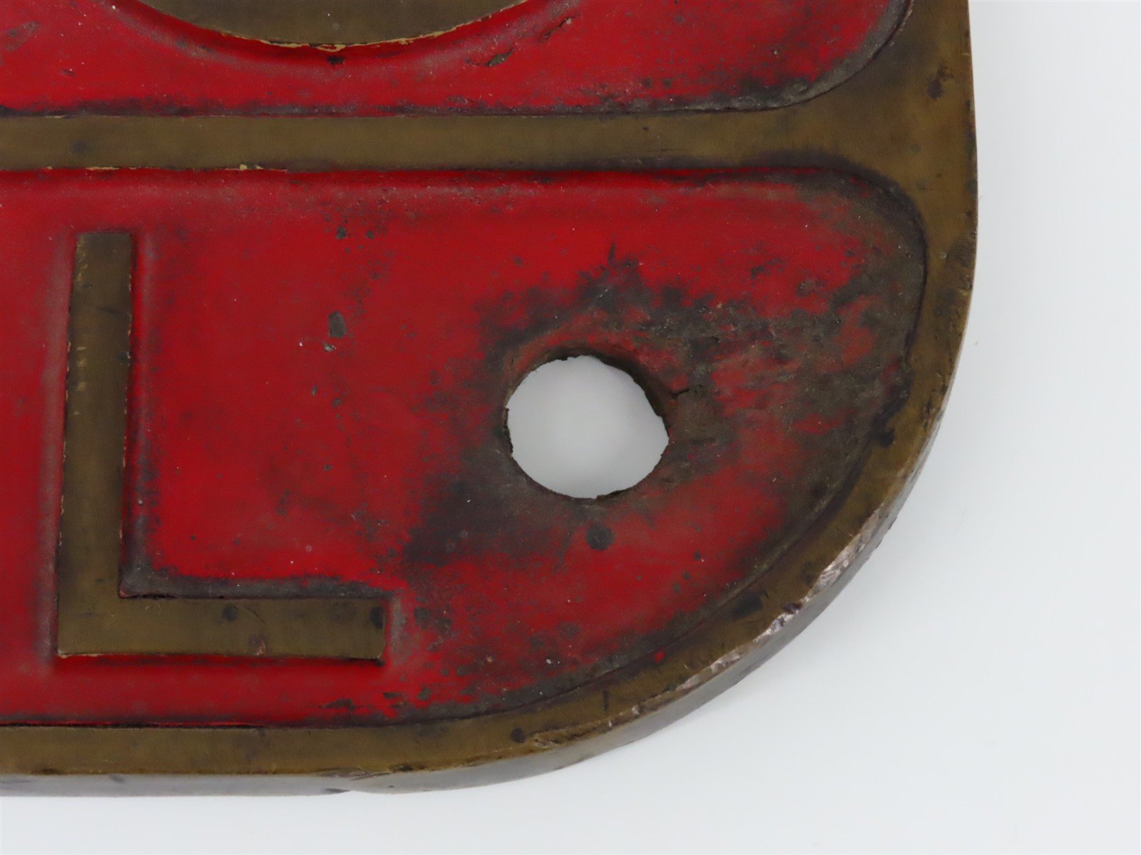 Canadian National 4-8-4 Confederation Steam Engine Brass Number Board Plate 6116