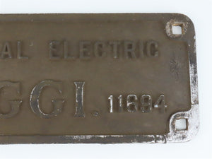 GG1 Metal Builder Plate #11694