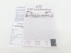 HO Scale Athearn 88678 SP Southern Pacific U50 Diesel Locomotive #9950
