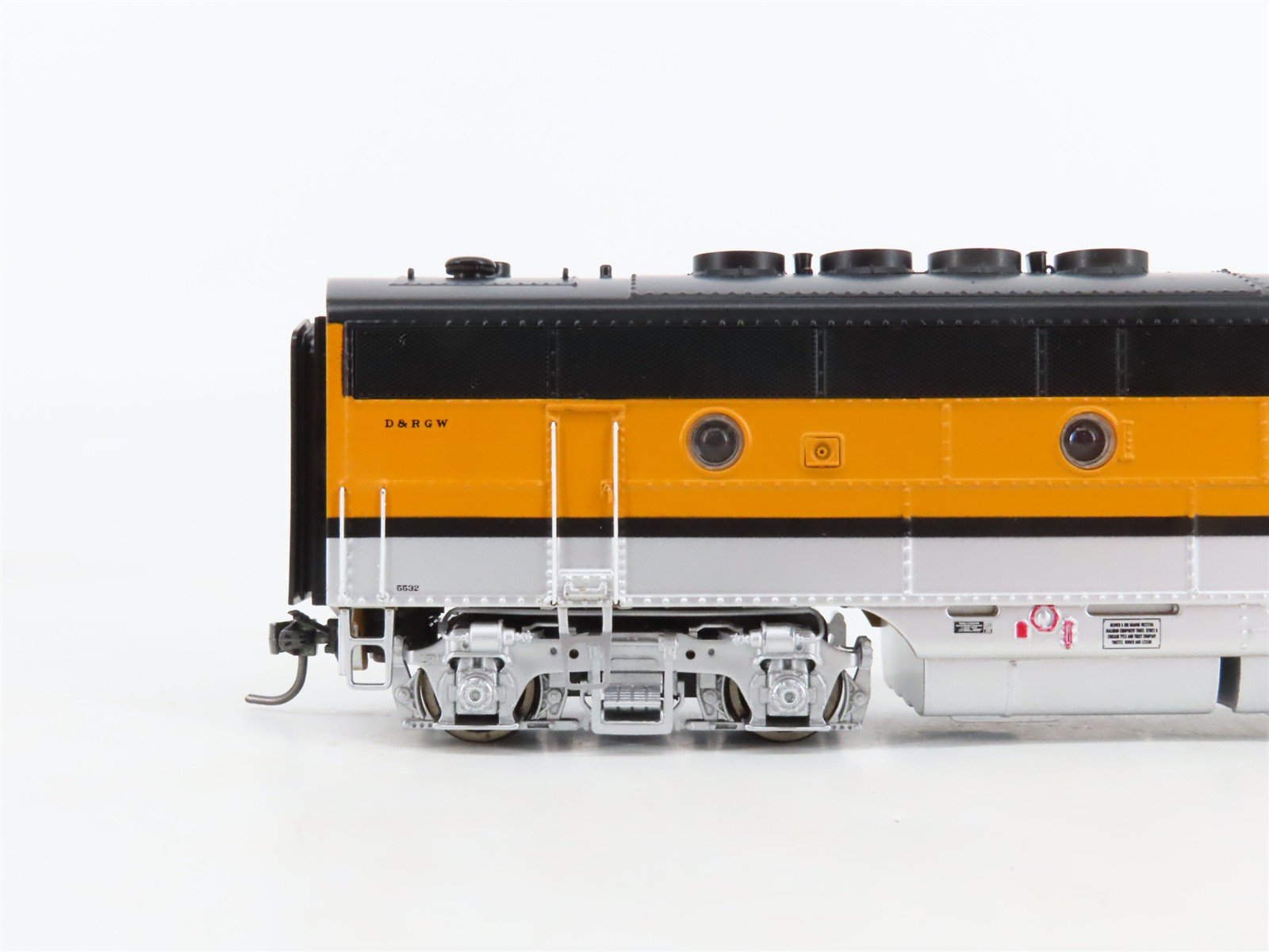 HO Scale MTH DRGW Rio Grande F3 A/B Diesel Locomotive Set