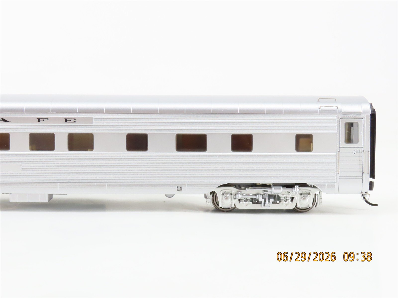 LOT of 2 HO Scale Walthers Proto ATSF Santa Fe Sleeper Passenger Cars