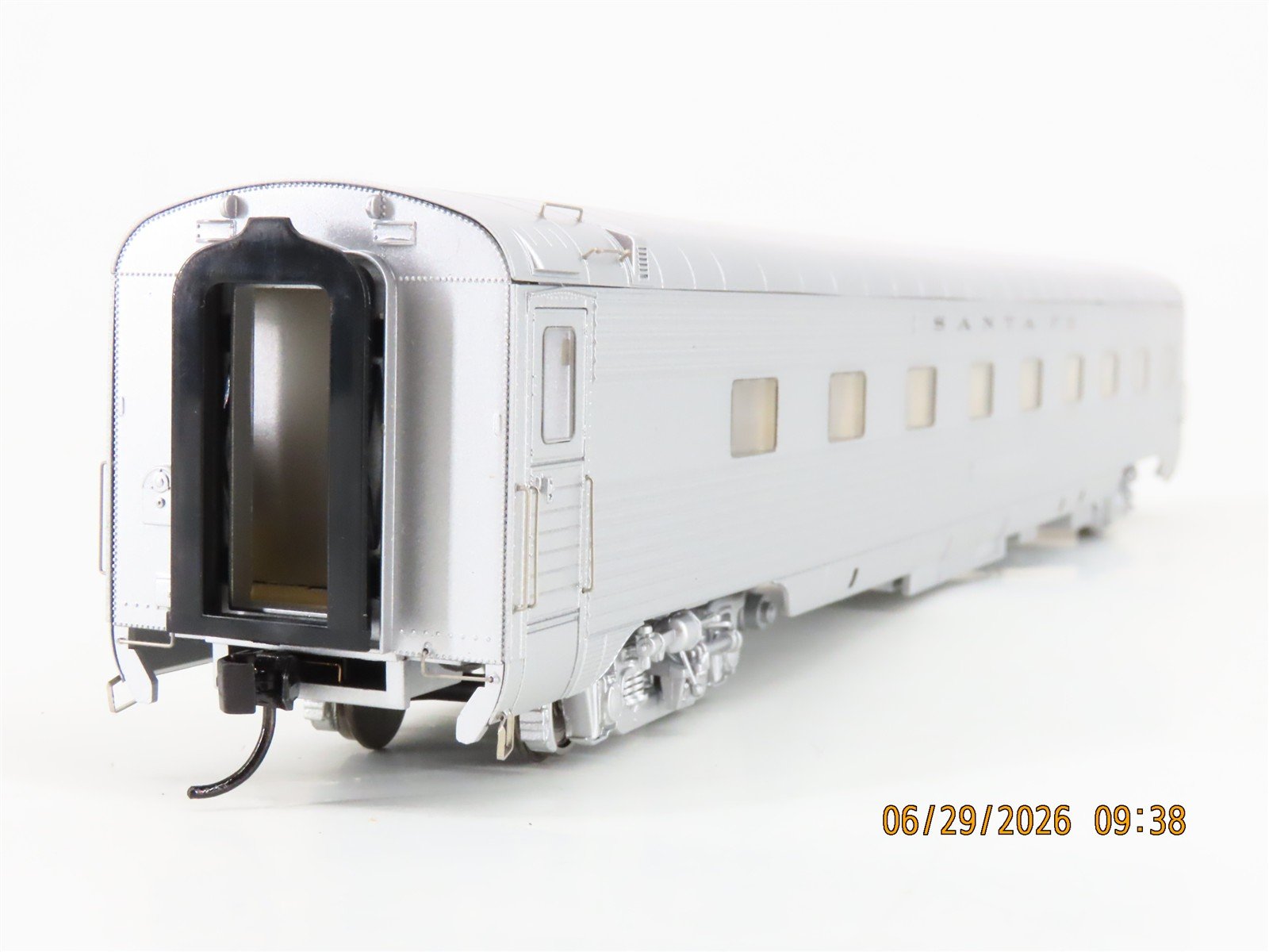 LOT of 2 HO Scale Walthers Proto ATSF Santa Fe Sleeper Passenger Cars