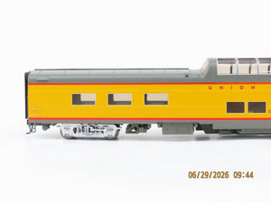 LOT of 2 HO Scale Walthers Proto UP Union Pacific Dome Passenger Cars