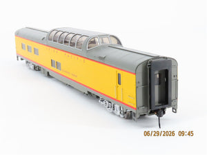 LOT of 2 HO Scale Walthers Proto UP Union Pacific Dome Passenger Cars