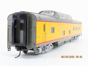 LOT of 2 HO Scale Walthers Proto UP Union Pacific Dome Passenger Cars
