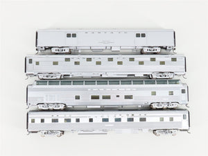 LOT of 4 HO Scale Walthers Proto ATSF Santa Fe Assorted Passenger Cars