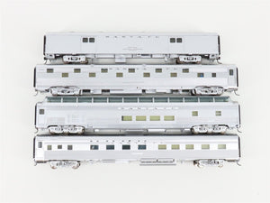 LOT of 4 HO Scale Walthers Proto ATSF Santa Fe Assorted Passenger Cars