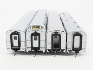 LOT of 4 HO Scale Walthers Proto ATSF Santa Fe Assorted Passenger Cars