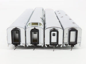 LOT of 4 HO Scale Walthers Proto ATSF Santa Fe Assorted Passenger Cars