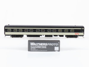 HO Walthers Proto 920-16454 CN Canadian National Sleeper Passenger Car w/Lights
