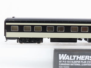 HO Walthers Proto 920-16454 CN Canadian National Sleeper Passenger Car w/Lights
