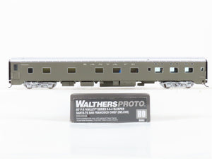 HO Scale Walthers Proto 920-9348 ATSF Santa Fe Sleeper Passenger Car w/Lights