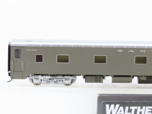 HO Scale Walthers Proto 920-9348 ATSF Santa Fe Sleeper Passenger Car w/Lights