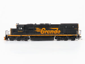 HO Scale DRGW Rio Grande SD40T-2 Diesel Locomotive #5411