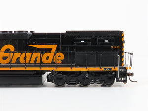 HO Scale DRGW Rio Grande SD40T-2 Diesel Locomotive #5411