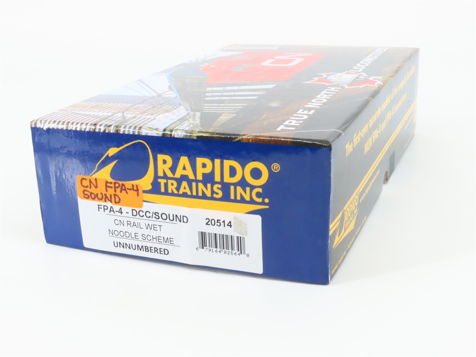HO Scale Rapido 20514 CN Canadian National FPA-4 Diesel Loco w/DCC & Sound