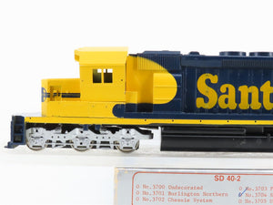 HO Scale GSB Ltd 3704 ATSF Santa Fe SD40 Diesel Locomotive