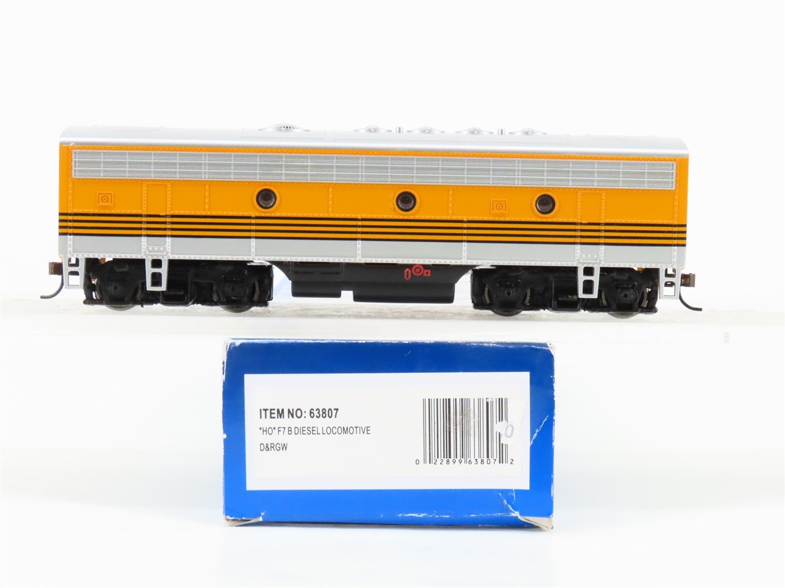 HO Scale Bachmann 63807 DRGW Rio Grande F7B Diesel Locomotive