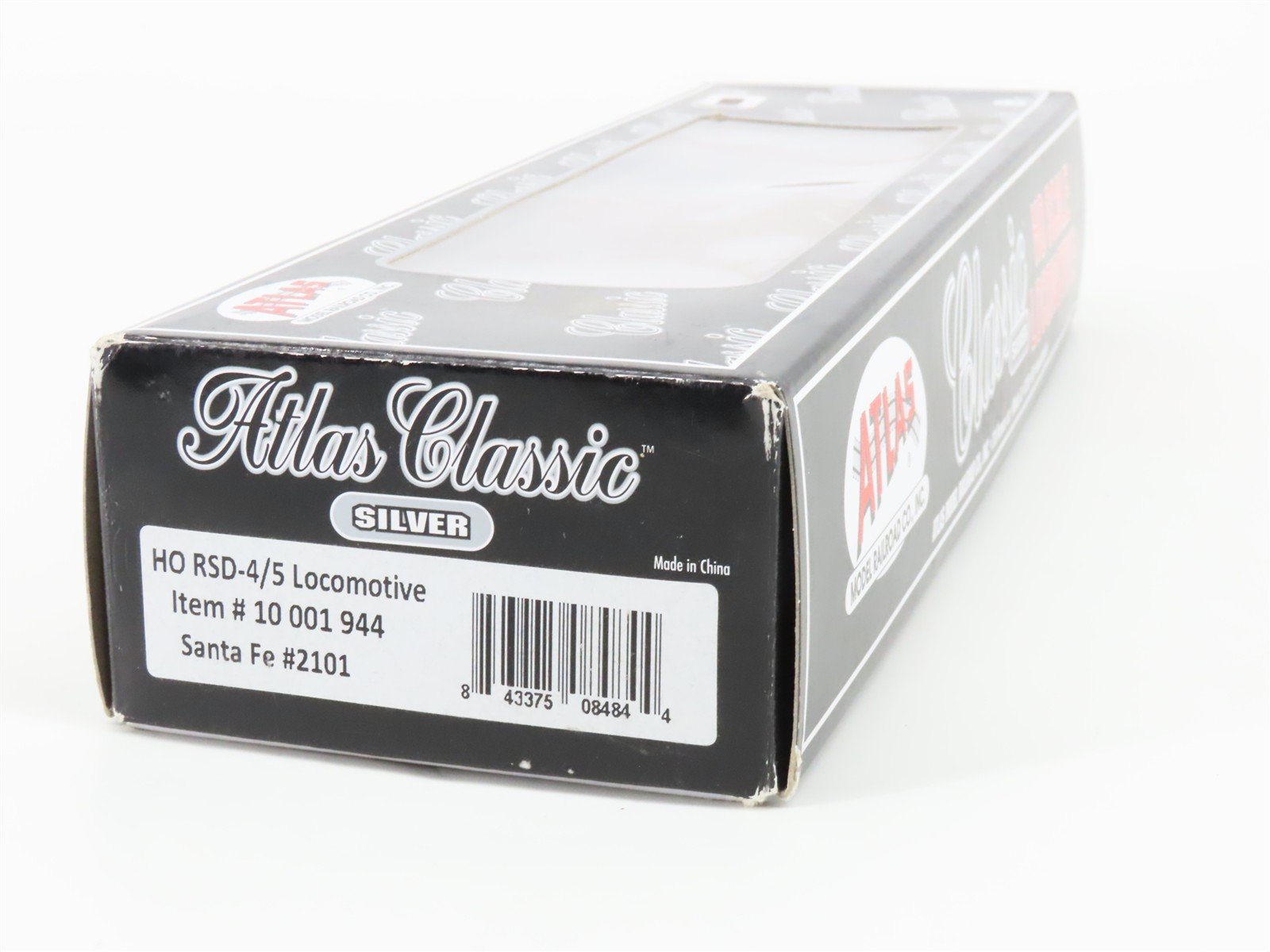 HO Scale Atlas Classic Silver 10001944 ATSF Santa Fe RSD4/5 Diesel Loco #2101