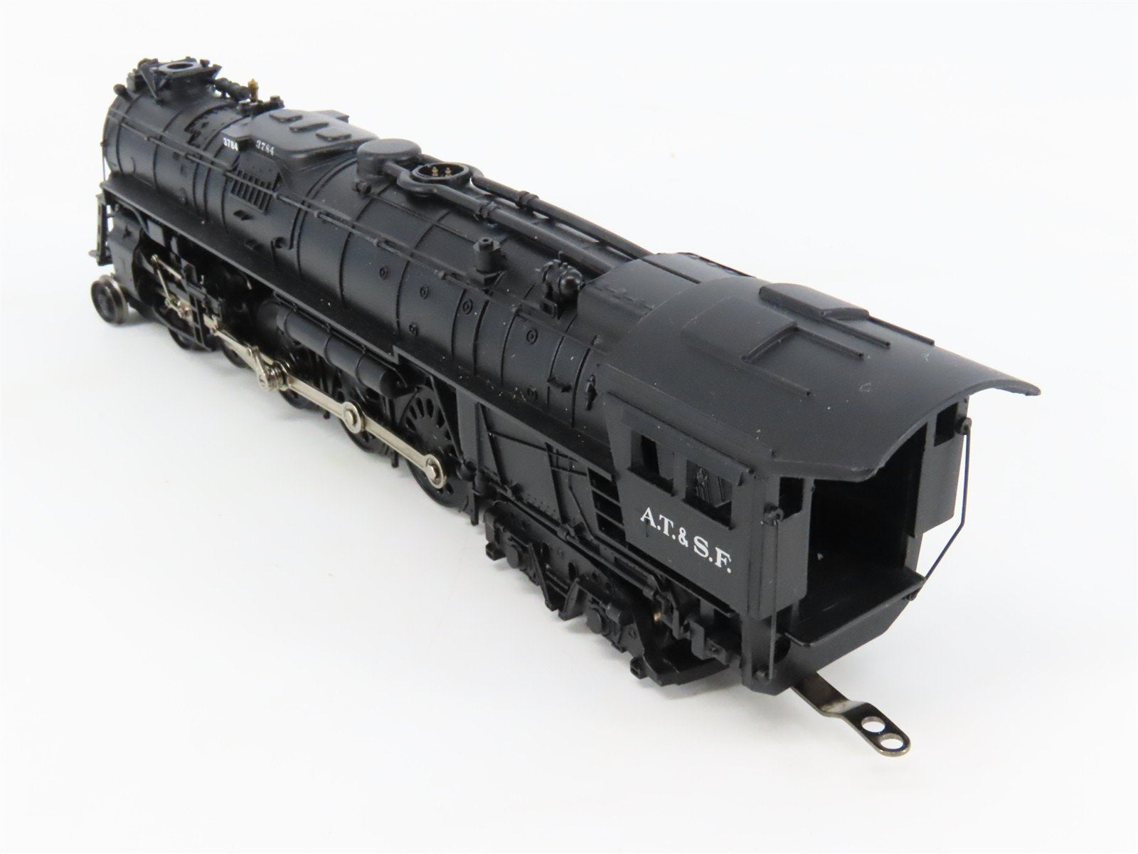 HO Scale Bachmann 50804 ATSF Santa Fe 4-8-4 Steam Locomotive #3784 wDCC