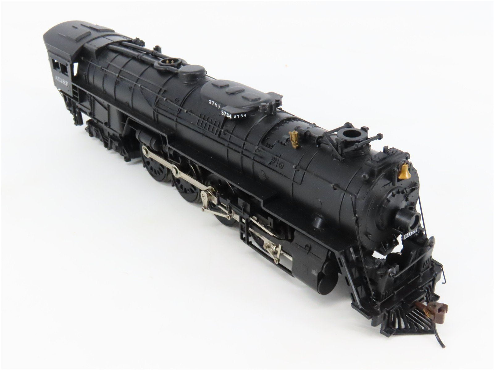 HO Scale Bachmann 50804 ATSF Santa Fe 4-8-4 Steam Locomotive #3784 wDCC