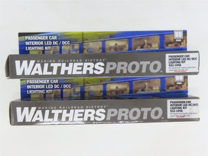 LOT of 2 HO Scale Walthers Proto 932-1056 Passenger Car Interior LED Light Kits