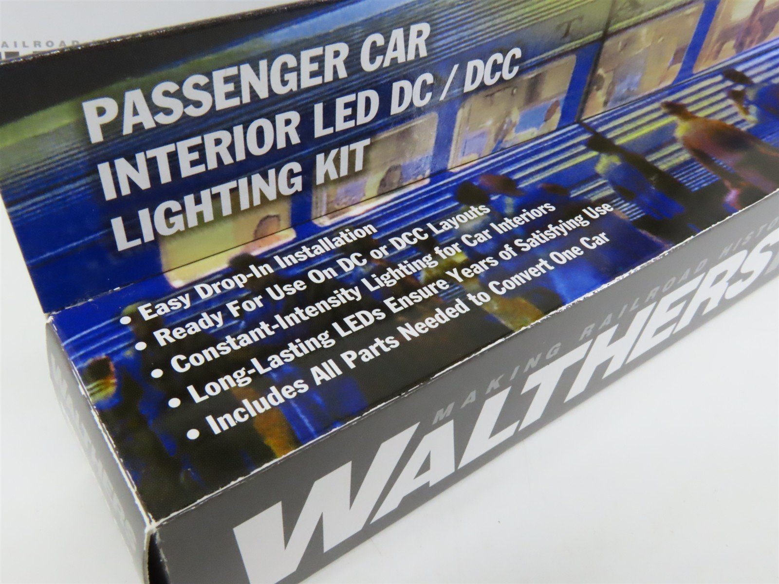 LOT of 2 HO Scale Walthers Proto 932-1056 Passenger Car Interior LED Light Kits