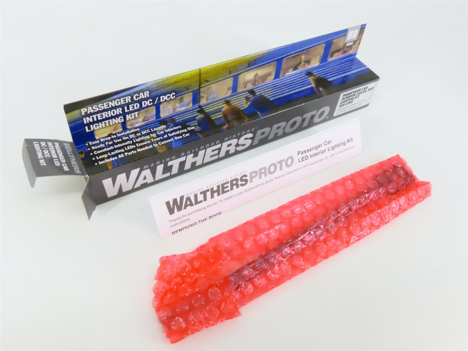 HO Scale Walthers Proto 920-1060 Passenger Car Interior LED Light Kit